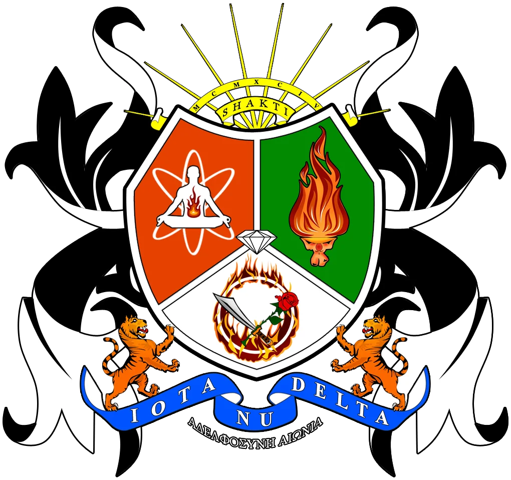 Iota Nu Delta crest